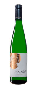 Gewurztraminer wine bottle